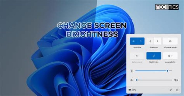 Can I change the screen brightness?