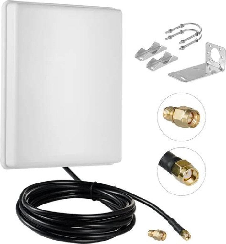 Can I connect an external antenna to a range extender?