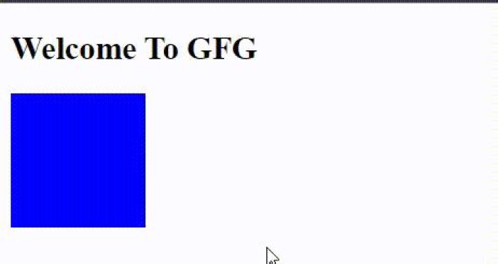 Can I have an onclick effect in CSS?