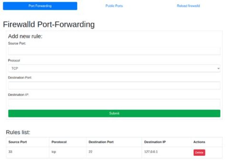 Can I install a GUI for firewalld?