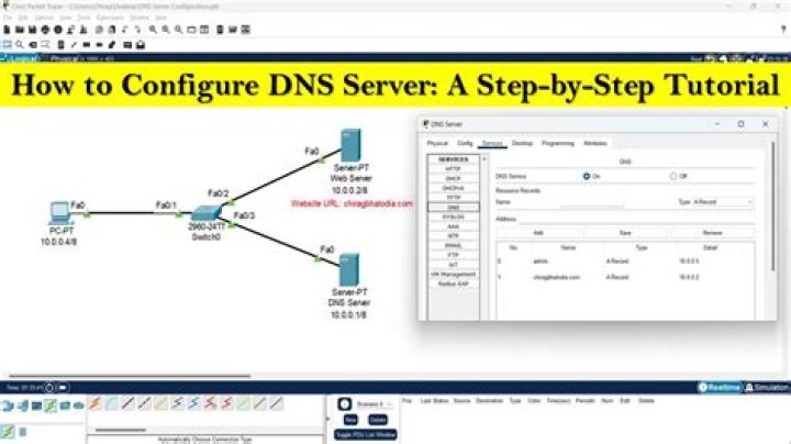 Can I set up my own DNS server on a Windows 10 machine?