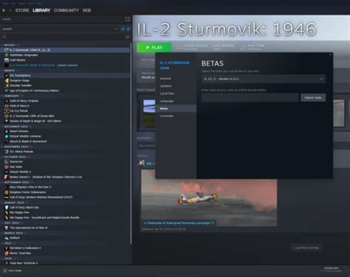 Can I use an Xbox 360 controller for Il-2 Sturmovik 1946?