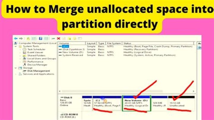 Can move unallocated space to my linux partition , urgent