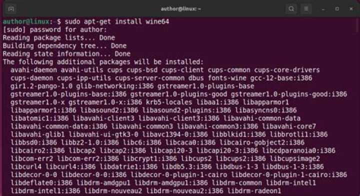 Can not install wine64 in linux? [duplicate]