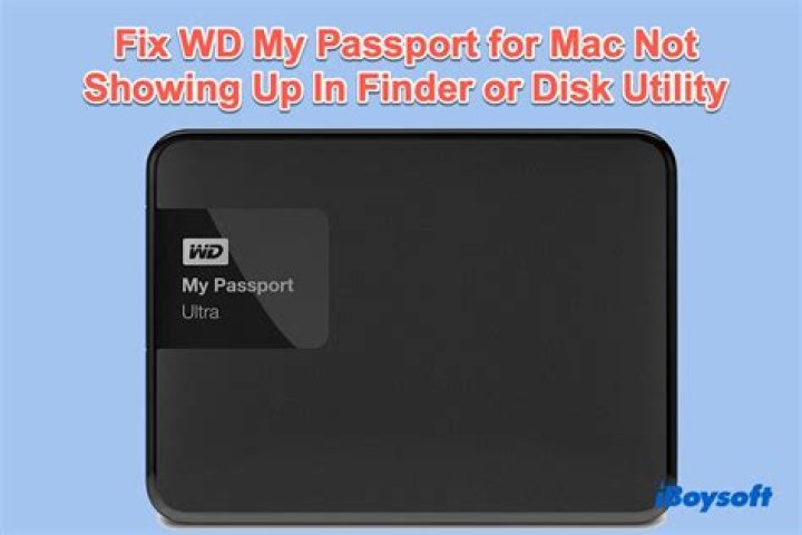 Can not unlock my WD passport [duplicate]