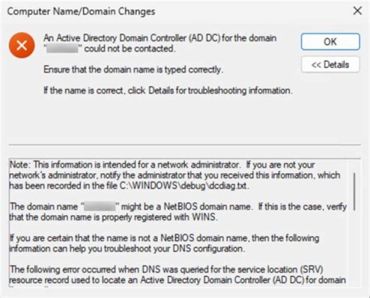 Can ssh using domain name but cant using server name!