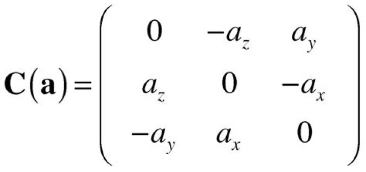 Can the cross product be a matrix?