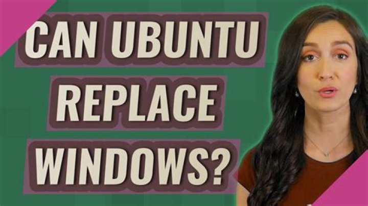 Can ubuntu replace Windows? [closed]