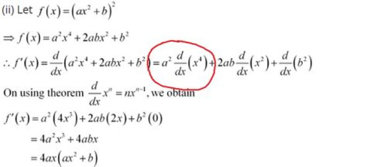 Can we take out a constant while differentiating?