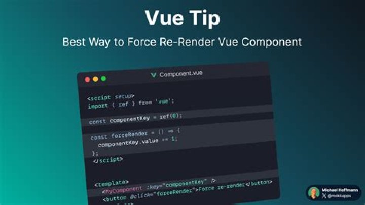 Can you force Vue.js to reload/re-render?