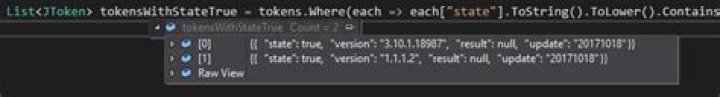 Cannot access child value on Newtonsoft.Json.Linq.JProperty -Error happens while checking JObject using LinQ