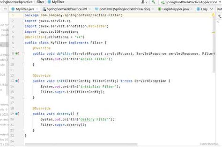 Cannot access javax.servlet.Filter; class file for javax.servlet.Filter not found