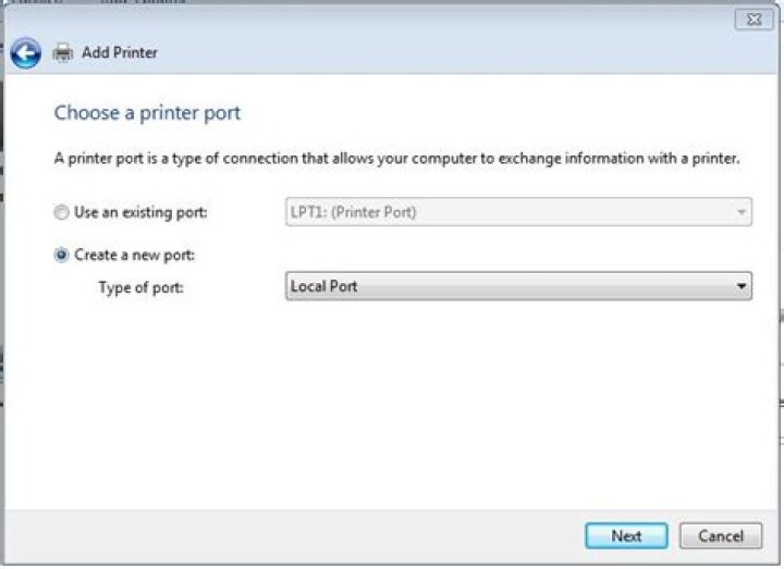 Cannot access network printer from windows 7 PCs