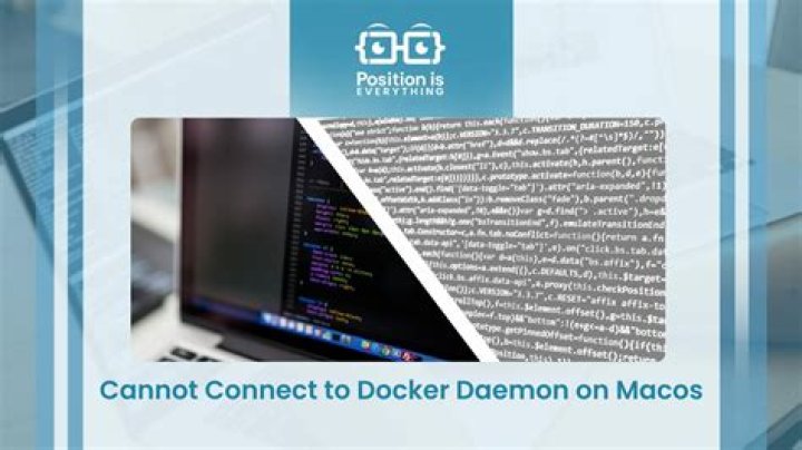 Cannot connect to the Docker daemon on macOS