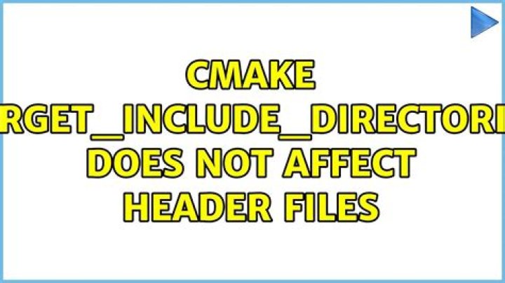 Cannot find a header with 'include_directories' in CMake
