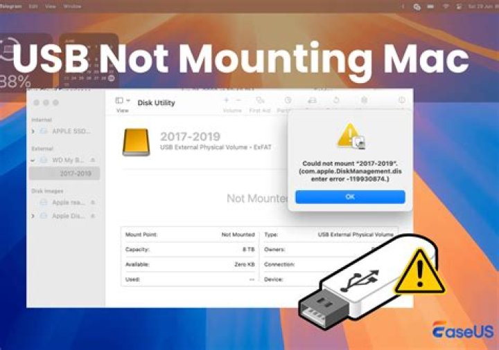 Cannot mount usb hard drive