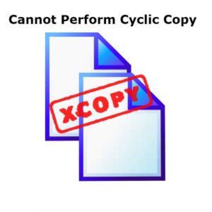 Cannot perform a cyclic copy