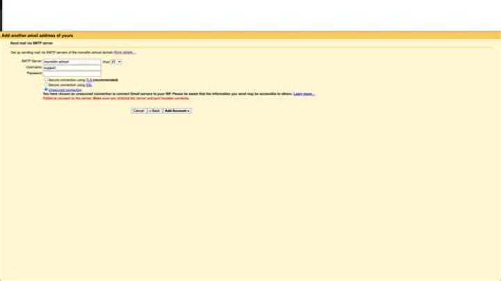 Cannot send mail from command line, sasl authentication error