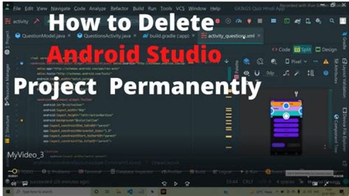 Cannot sync/save android studio project permission denied