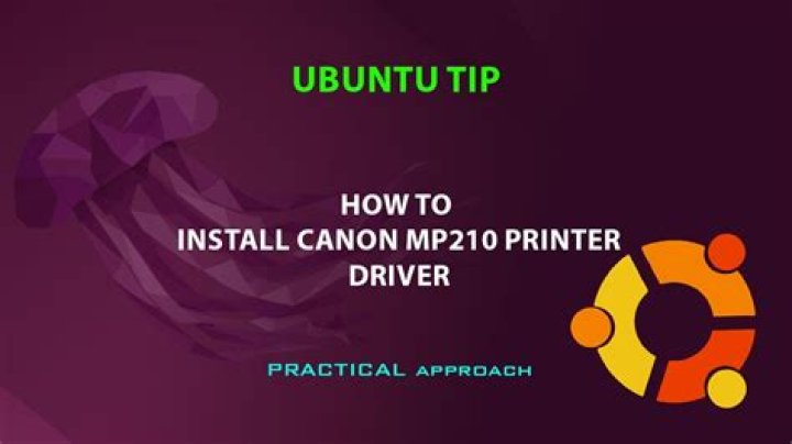 Canon MP210 printer: cannot install driver on Ubuntu 20.04
