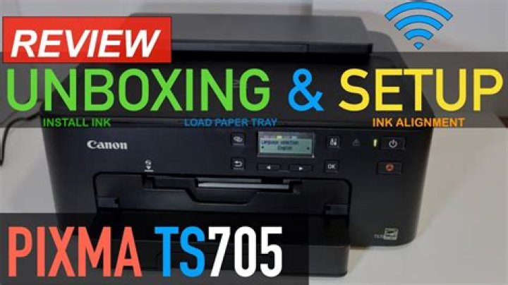 Canon TS705 printer - Paper Source option Not Available