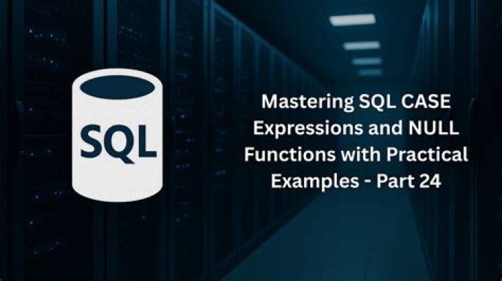 Case function with IS Null