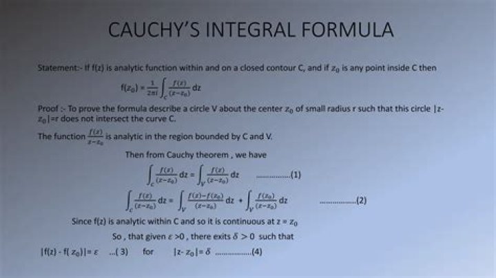 Cauchy Integral Formula for z outside disc
