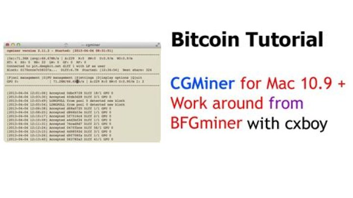 cgminer installation