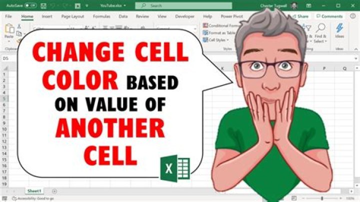 Change cell color based on other cell value