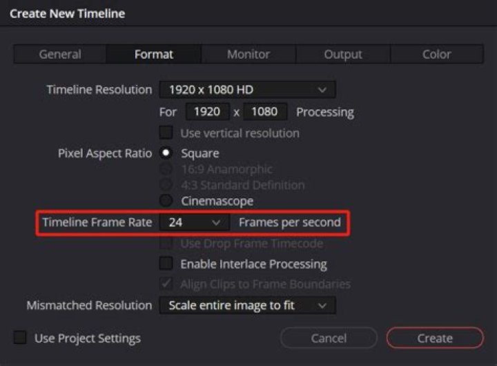 Change frame rate without changing film speed/duration