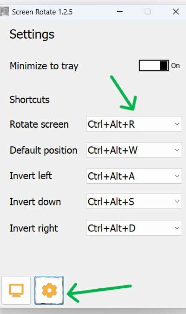 change screen orientation shortcut? [duplicate]