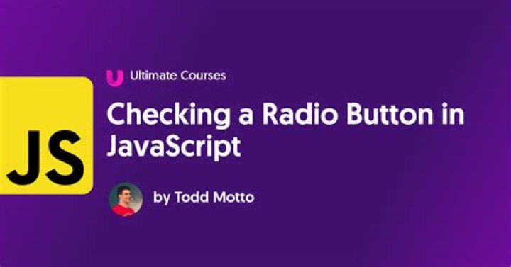 Check a radio button with javascript