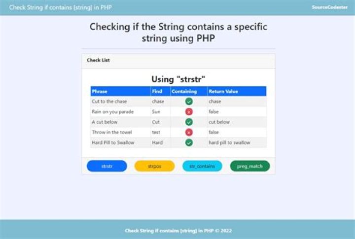Checking if a field contains a string