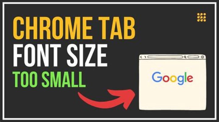 Chrome UI size too small