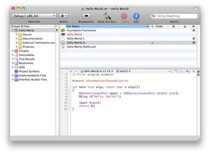 Click here to see XCode error