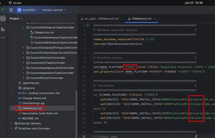clion ubuntu navigate back