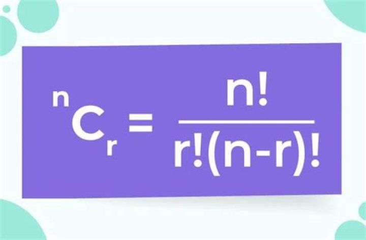 C(n,r) = {n choose r}