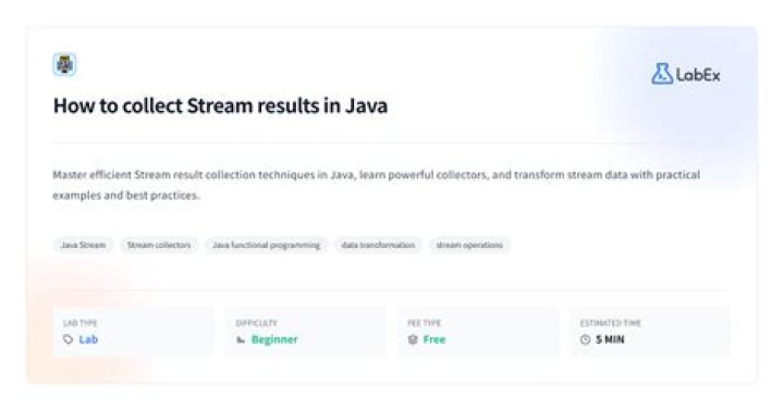 Collect results from parallel stream