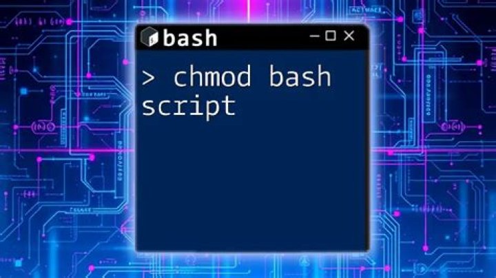 Command 'chmod' not found, did you mean: [closed]