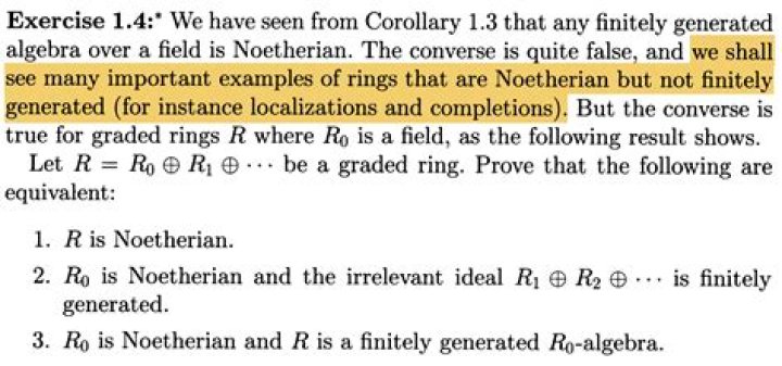 Commutative artinian ring is noetherian