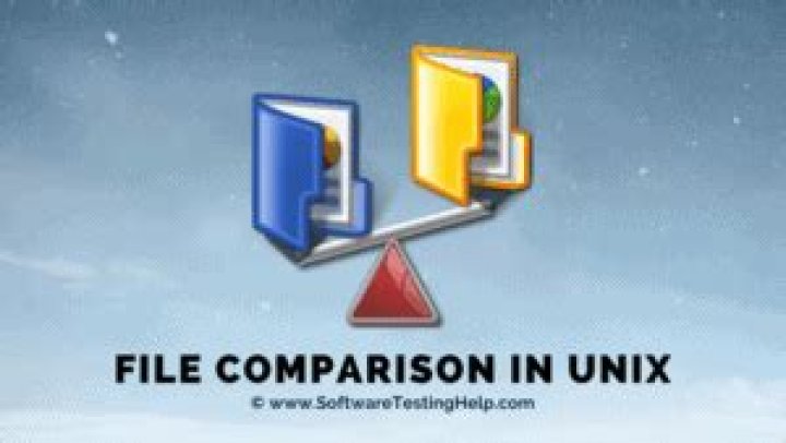 compare two files in UNIX