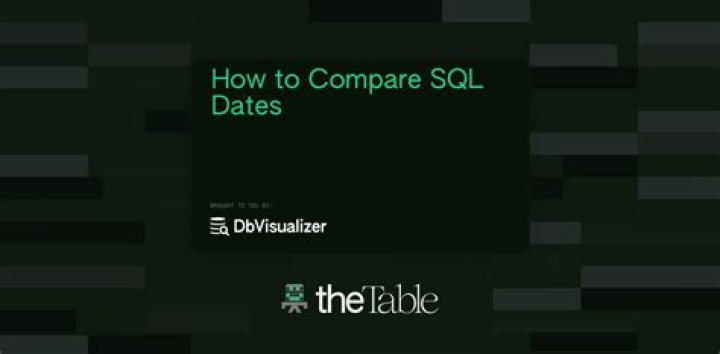 Comparing Dates in Oracle SQL