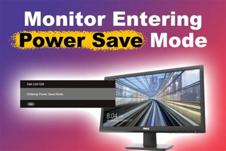 Computer runs but monitor is on power saving mode?
