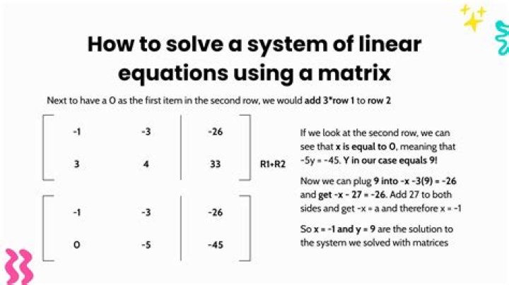 Computer tools to solve linear system of equations with singular matrix