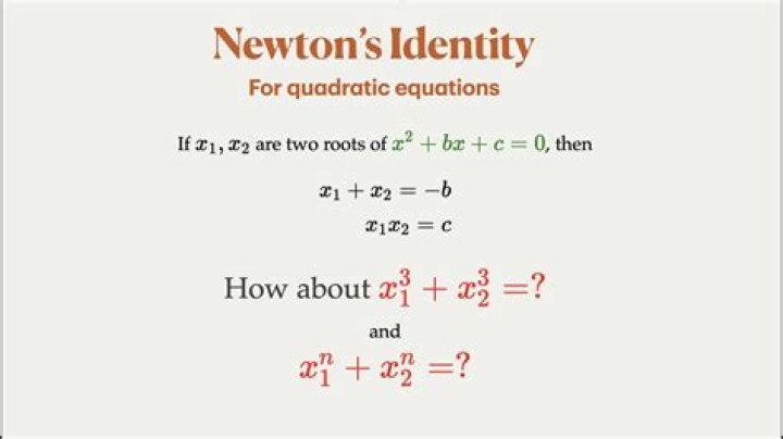 Condition for an equation to be an identity