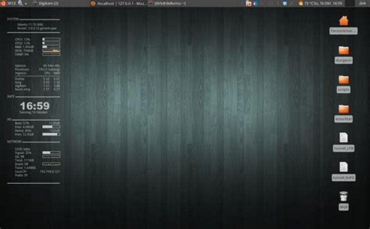 conky transparent