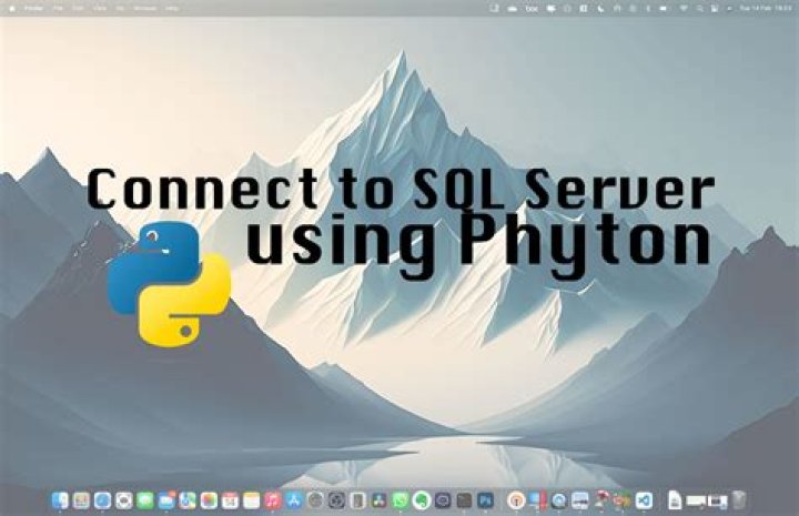 Connecting to Microsoft SQL server using Python