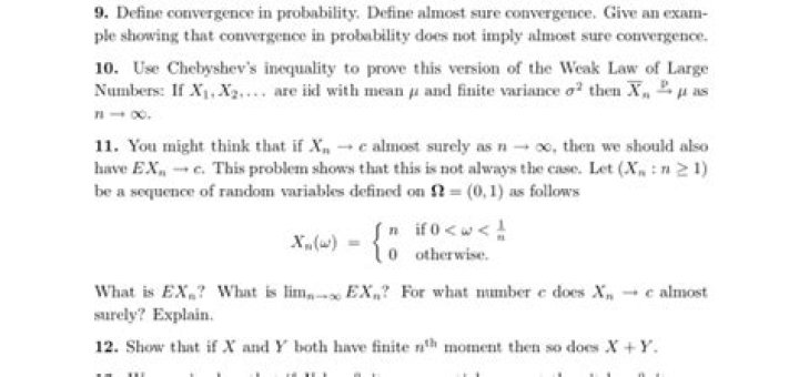 Convergence in probability does not imply almost sure convergence?