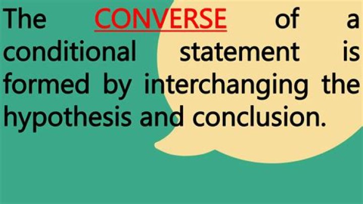 Converse Relationship in Conditional Independence