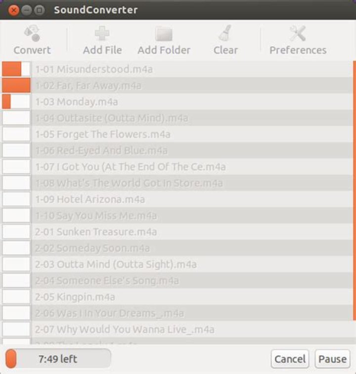 conversion inprogress